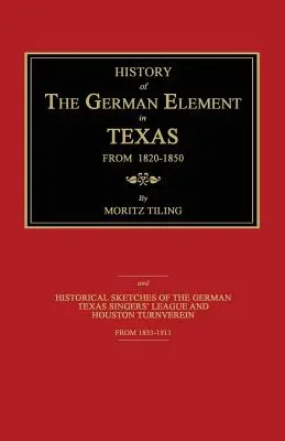 Storia dell'elemento tedesco in Texas dal 1820 al 1850 - History of the German Element in Texas from 1820-1850