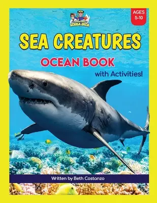 Libro dell'oceano sulle creature marine con attività per bambini! - Super Fun Sea Creatures Ocean Book with Activities for Kids!