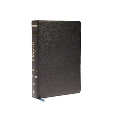 Niv, Bibbia per lo studio della donna, vera pelle, nera, a colori, lettere rosse, indicizzata: Ricevere la verità di Dio per l'equilibrio, la speranza e la trasformazione - Niv, the Woman's Study Bible, Genuine Leather, Black, Full-Color, Red Letter, Thumb Indexed: Receiving God's Truth for Balance, Hope, and Transformati