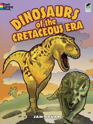Libro da colorare sui dinosauri del Cretaceo - Dinosaurs of the Cretaceous Era Coloring Book