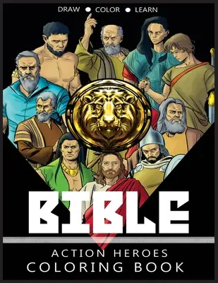 Bibbia degli eroi d'azione: Libro da colorare - Bible Action Heroes: Coloring Book