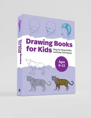Cofanetto di libri di disegno per bambini: Guide passo-passo e tecniche semplici - Drawing Books for Kids Box Set: Step-By-Step Guides and Easy Techniques