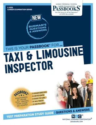 Ispettore di taxi e limousine (C-2552): Guida allo studio dei libretti - Taxi and Limousine Inspector (C-2552): Passbooks Study Guide