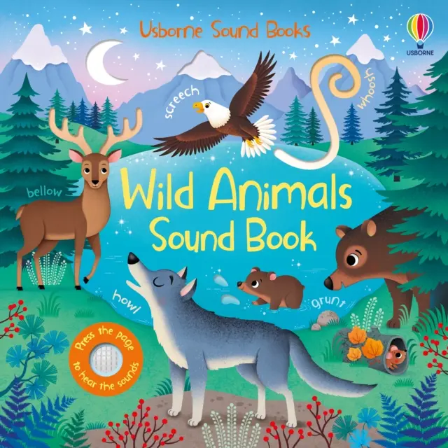 Libro sonoro degli animali selvatici - Wild Animals Sound Book