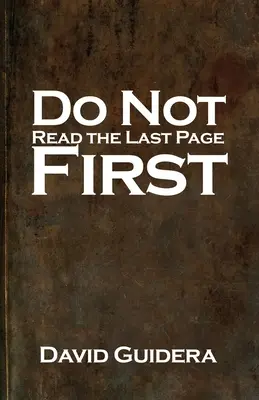Non leggere prima l'ultima pagina - Do Not Read the Last Page First