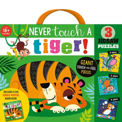 Non toccare mai una tigre! Puzzle [Con puzzle] - Never Touch a Tiger! Jigsaw [With Puzzle]