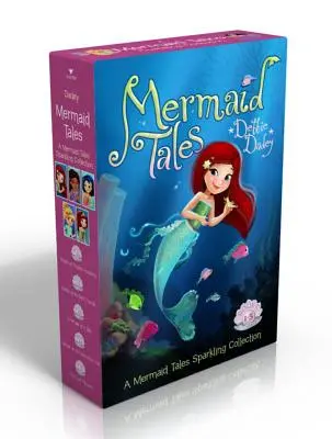 Collezione frizzante di Mermaid Tales: Guai all'Accademia del Tridente; Battaglia dei migliori amici; Una storia di balene; Pericolo nel mare blu profondo; Il perduto - A Mermaid Tales Sparkling Collection: Trouble at Trident Academy; Battle of the Best Friends; A Whale of a Tale; Danger in the Deep Blue Sea; The Lost