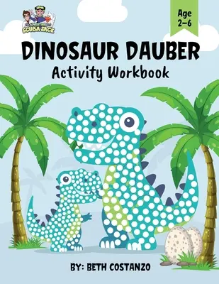 Libro di lavoro sui dinosauri con i pennarelli per bambini di 2-6 anni - Dot Marker Dinosaur Activity Workbook for ages 2-6