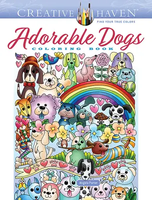 Libro da colorare Creative Haven Adorabili cani - Creative Haven Adorable Dogs Coloring Book