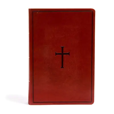 Bibbia di riferimento KJV a stampa supergigante, pelle marrone, indicizzata - KJV Super Giant Print Reference Bible, Brown Leathertouch, Indexed