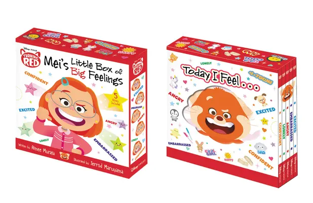 Disney/Pixar Turning Red: La piccola scatola dei grandi sentimenti di Mei (5 libri inclusi) - Disney/Pixar Turning Red: Mei's Little Box of Big Feelings (5 Books Included)