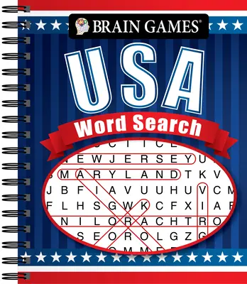 Giochi per il cervello - Ricerca parole USA (#4): Volume 4 - Brain Games - USA Word Search (#4): Volume 4