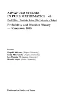Probabilità e teoria dei numeri -- Kanazawa 2005 - Probability and Number Theory -- Kanazawa 2005