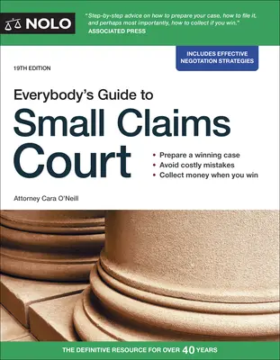 Guida per tutti al tribunale per le controversie di modesta entità - Everybody's Guide to Small Claims Court