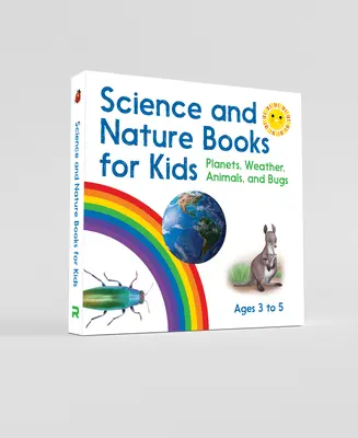 Box set di libri di scienza e natura per bambini dai 3 ai 5 anni: Pianeti, meteo, animali e insetti - Science and Nature Books for Kids 3 to 5 Box Set: Planets, Weather, Animals, and Bugs