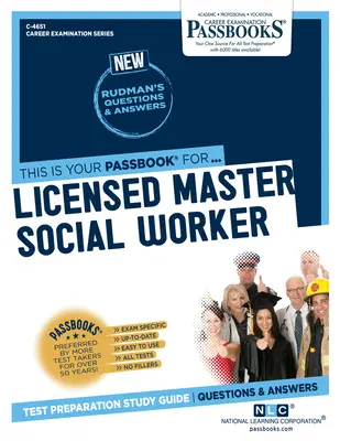 Assistente sociale master autorizzato (C-4651): Guida allo studio dei libretti - Licensed Master Social Worker (C-4651): Passbooks Study Guide
