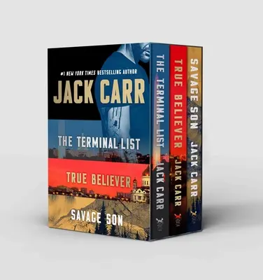 Jack Carr - Set completo: La lista terminale, Il vero credente e Il figlio selvaggio - Jack Carr Boxed Set: The Terminal List, True Believer, and Savage Son