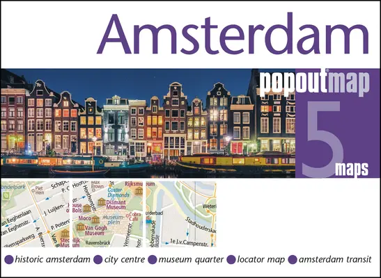 Mappa popout di Amsterdam - Amsterdam Popout Map