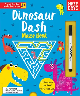 Libro labirinto Dinosaur Dash - Dinosaur Dash Maze Book