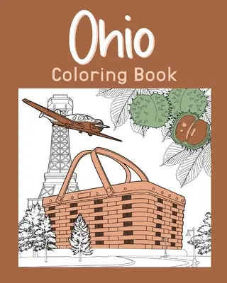 Ohio libro da colorare - Ohio Coloring Book