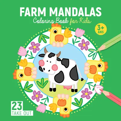 Libro da colorare sulla fattoria per bambini: 23 disegni - Fun on the Farm Coloring Book for Kids: 23 Designs