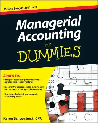 Contabilità manageriale for Dummies - Managerial Accounting for Dummies