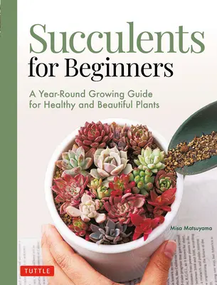 Succulente per principianti: Guida alla coltivazione per tutto l'anno di piante sane e belle (oltre 200 foto e illustrazioni) - Succulents for Beginners: A Year-Round Growing Guide for Healthy and Beautiful Plants (Over 200 Photos and Illustrations)