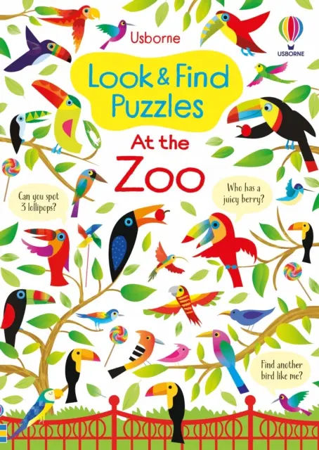 Cari dan Temukan Puzzle di Kebun Binatang - Look and Find Puzzles At the Zoo
