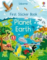 Primo libro di adesivi Pianeta Terra - First Sticker Book Planet Earth