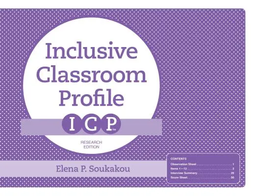 Il profilo della classe inclusiva (Icp(tm)), edizione per la ricerca - The Inclusive Classroom Profile (Icp(tm)), Research Edition