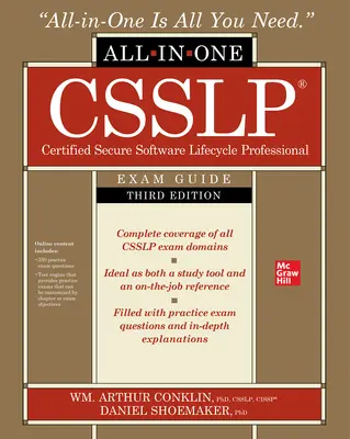 Csslp Certified Secure Software Lifecycle Professional All-In-One Exam Guide, terza edizione - Csslp Certified Secure Software Lifecycle Professional All-In-One Exam Guide, Third Edition