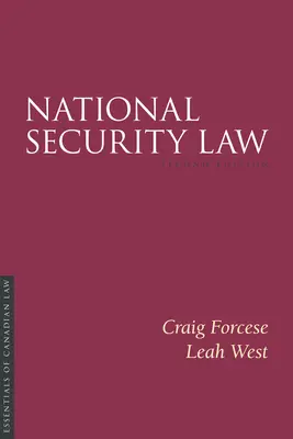 Diritto della sicurezza nazionale, 2/E - National Security Law, 2/E