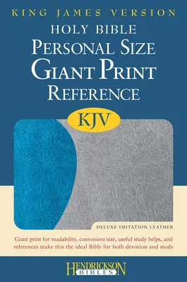 Bibbia di riferimento a stampa gigante formato personale-KJV - Personal Size Giant Print Reference Bible-KJV