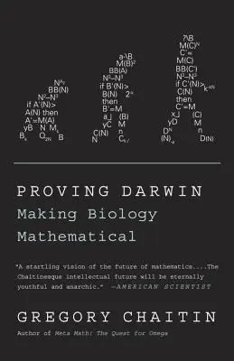 Dimostrare Darwin: Rendere la biologia matematica - Proving Darwin: Making Biology Mathematical
