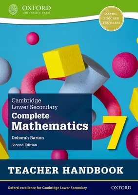 Cambridge Lower Secondary Complete Mathematics 7: Manuale per l'insegnante (seconda edizione) - Cambridge Lower Secondary Complete Mathematics 7: Teacher Handbook (Second Edition)