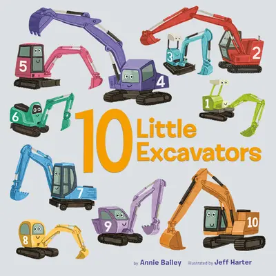 10 piccoli escavatori - 10 Little Excavators