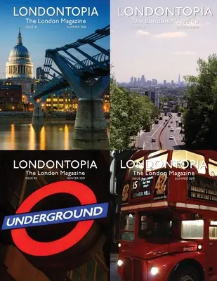 Rivista Londontopia Omnibus - 4 numeri della rivista di Londra - Londontopia Magazine Omnibus - 4 Issues of the London Magazine