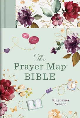 La Bibbia KJV Prayer Map(r) [Mint Blossoms] - The KJV Prayer Map(r) Bible [Mint Blossoms]