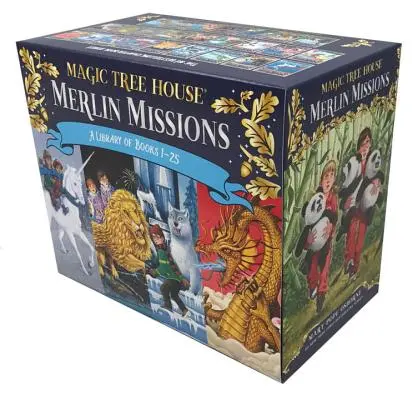 Magic Tree House - Missioni Merlin, libri da 1 a 25 in cofanetto - Magic Tree House Merlin Missions Books 1-25 Boxed Set