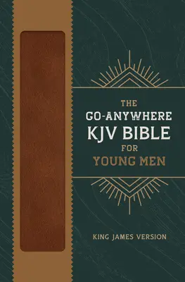 La Bibbia KJV Go-Anywhere per giovani uomini [Woodgrain Chestnut] - The Go-Anywhere KJV Bible for Young Men [Woodgrain Chestnut]
