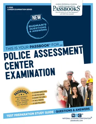 Esame per il Centro di valutazione della polizia (C-3595): Guida allo studio dei libretti, volume 3595 - Police Assessment Center Examination (C-3595): Passbooks Study Guidevolume 3595