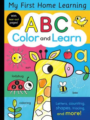 ABC Colora e impara: Lettere, conteggio, forme, disegno e altro ancora! - ABC Color and Learn: Letters, Counting, Shapes, Tracing, and More!