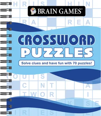 Giochi per il cervello - Cruciverba (Waves): Risolvi gli indizi e divertiti con 70 puzzle! - Brain Games - Crossword Puzzles (Waves): Solve Clues and Have Fun with 70 Puzzles!