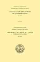 Motivi della Corte Internazionale di Giustizia, Legalità della minaccia o dell'uso di armi nucleari - Volume I - ICJ Pleadings, Legality of the Threat or Use of Nuclear Weapons - Volume I