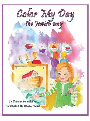 Colorare la mia giornata alla maniera ebraica - Color My Day The Jewish Way