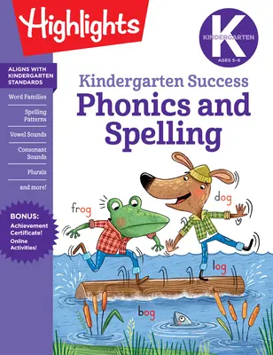 Libro di lavoro per l'apprendimento della fonetica e dell'ortografia per la scuola materna - Kindergarten Phonics and Spelling Learning Fun Workbook