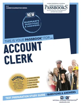 Impiegato contabile (C-2): Guida allo studio dei libretti - Account Clerk (C-2): Passbooks Study Guide