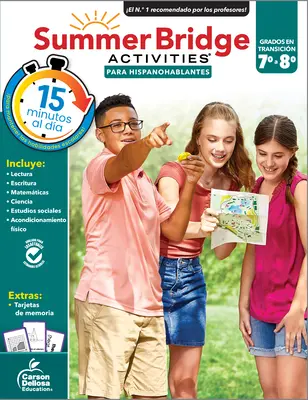Attività estive Bridge Spagnolo 7-8, Gradi 7 - 8 - Summer Bridge Activities Spanish 7-8, Grades 7 - 8