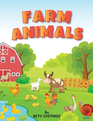 Animali della fattoria dai 4 ai 6 anni. Dalla scuola dell'infanzia alla scuola materna, numeri, conteggio, pre-scrittura, - Farm Animals Ages 4 to 6. Preschool to Kindergarten, Numbers, Counting, Pre-Writing,