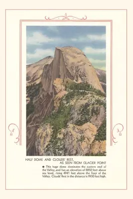 Diario d'epoca Half Dome e Clouds' Rest, Yosemite - The Vintage Journal Half Dome and Clouds' Rest, Yosemite